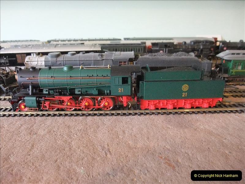 Some of your Host's model locomotives running on a friends railway.  (11)11