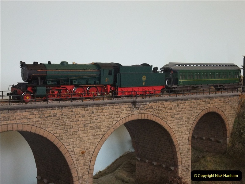Some of your Host's model locomotives running on a friends railway.  (15)15