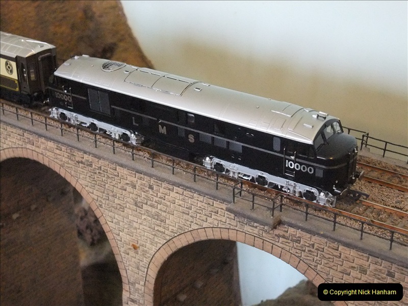 Some of your Host's model locomotives running on a friends railway.  (2)02