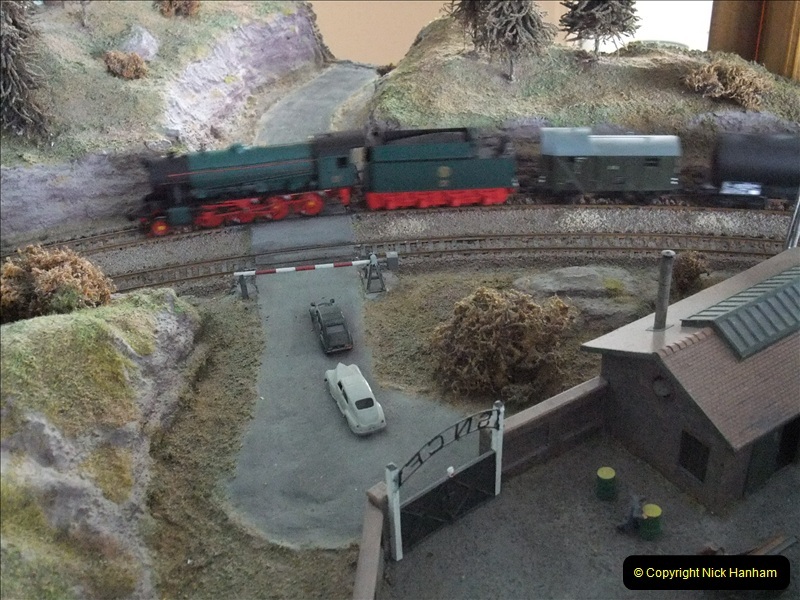 Some of your Host's model locomotives running on a friends railway.  (27)27