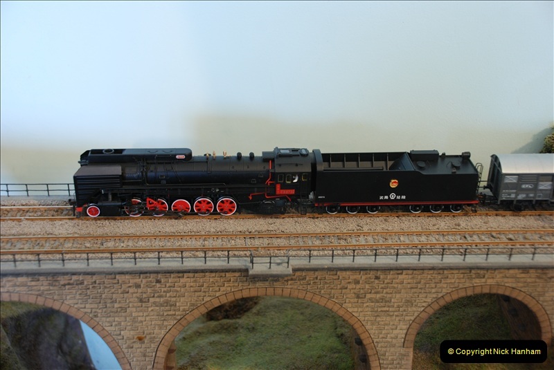 Some of your Host's model locomotives running on a friends railway.  (29)29