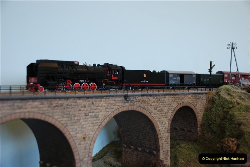 Some of your Host's model locomotives running on a friends railway.  (36)36
