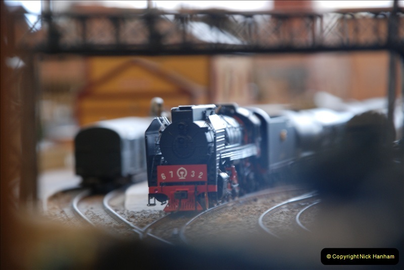Some of your Host's model locomotives running on a friends railway.  (44)44
