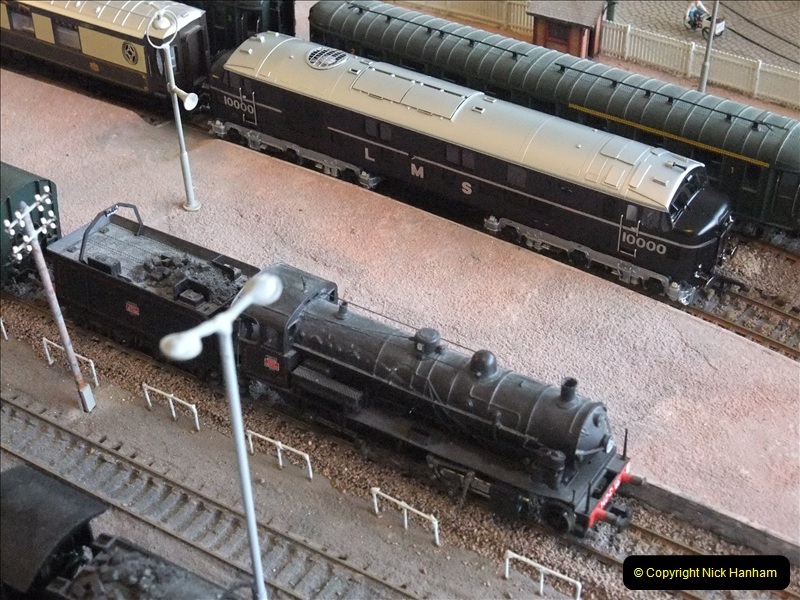 Some of your Host's model locomotives running on a friends railway.  (8)08