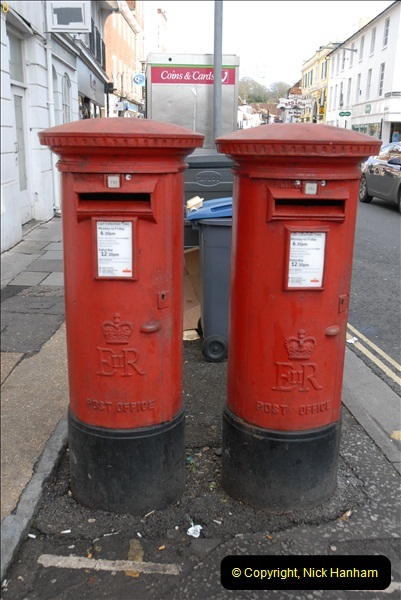2012-11-23 Salisbury Pillar Boxes, Wiltshire.  (11)064