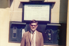1978 The SSO (1) Your Host when a young Royal Mail manager outside the main  sorting office (SSO) Bournemouth. 1