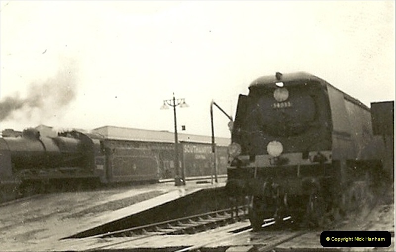 1955 to 1959 British Railways in Black & White.  (1)0001