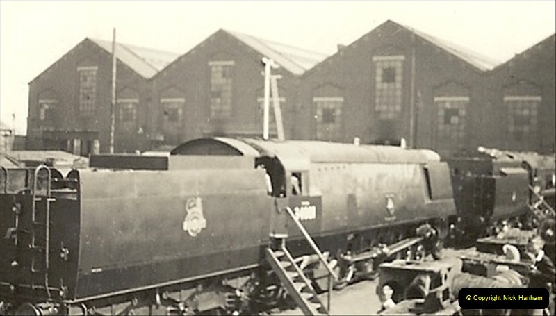 1955 to 1959 British Railways in Black & White.  (4)0004