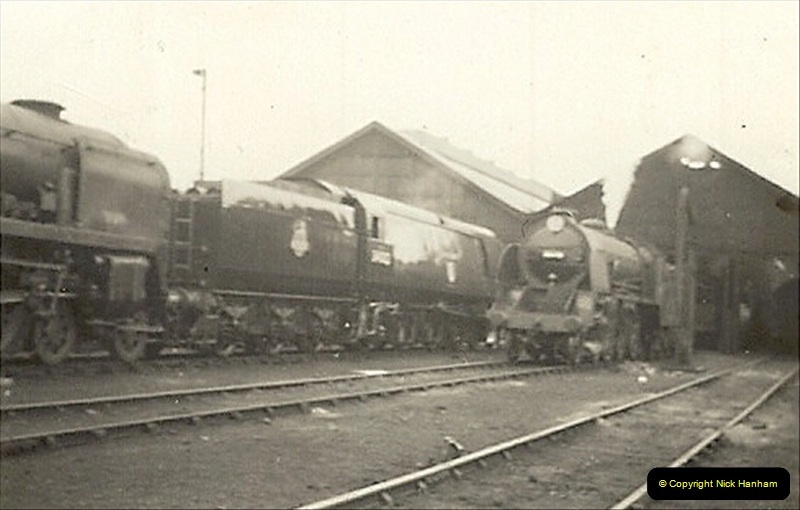 1955 to 1959 British Railways in Black & White.  (5)0005