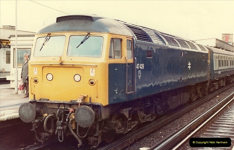 1981-04-25 The Solent Express to North Wales & Chester, Cheshire.  (1)0272