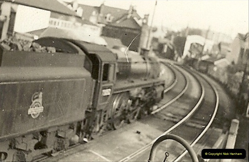 1955 to 1959 British Railways in Black & White. Local Bournemouth & Poole. (1)001