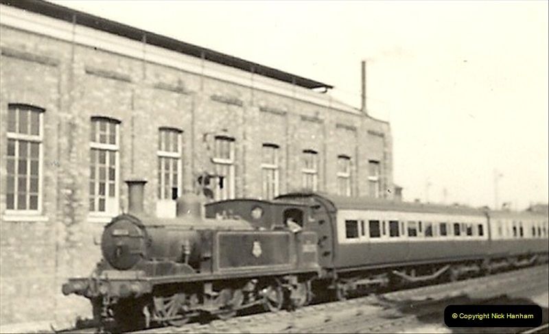 1955 to 1959 British Railways in Black & White. Local Bournemouth & Poole. (12)012
