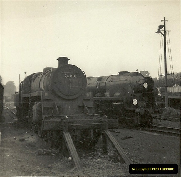 1955 to 1959 British Railways in Black & White. Local Bournemouth & Poole. (28)028