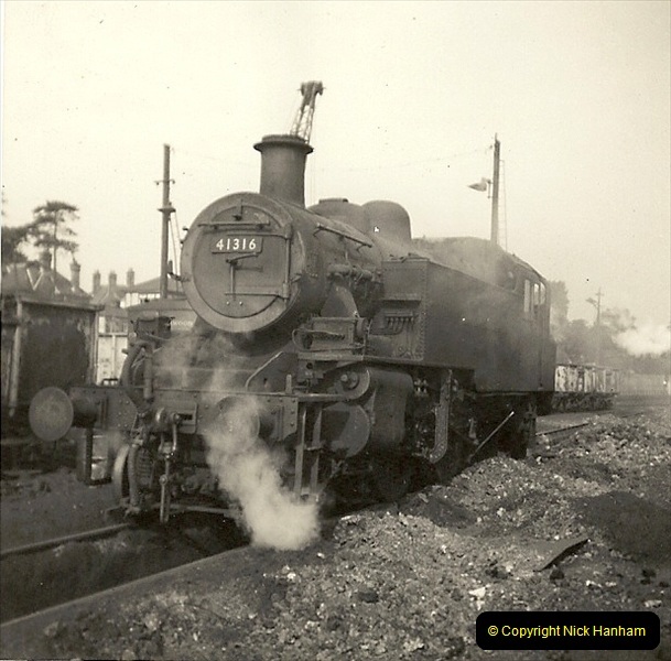 1955 to 1959 British Railways in Black & White. Local Bournemouth & Poole. (29)029