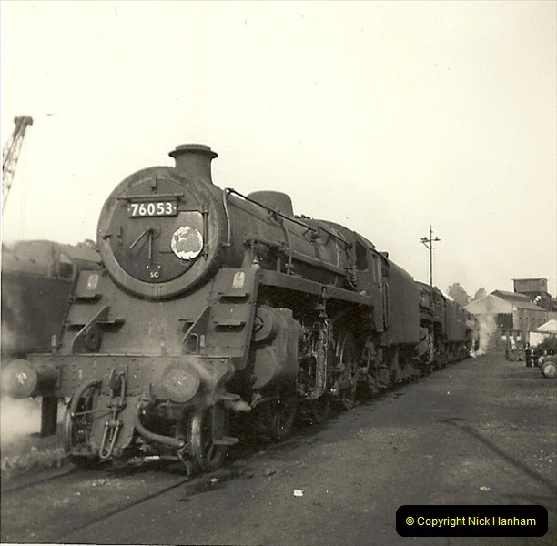 1955 to 1959 British Railways in Black & White. Local Bournemouth & Poole. (30)030