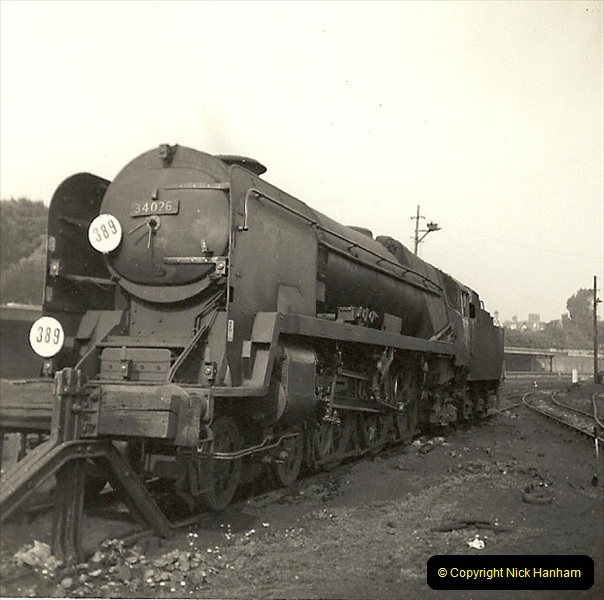 1955 to 1959 British Railways in Black & White. Local Bournemouth & Poole. (31)031