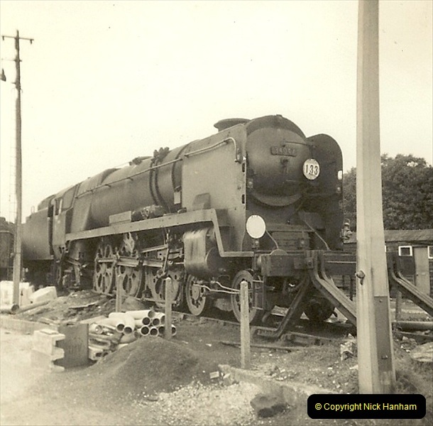 1955 to 1959 British Railways in Black & White. Local Bournemouth & Poole. (35)035