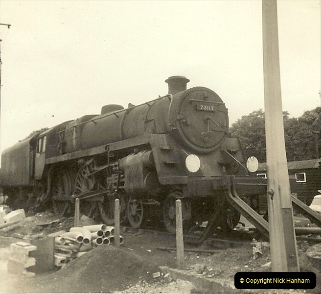 1955 to 1959 British Railways in Black & White. Local Bournemouth & Poole. (36)036