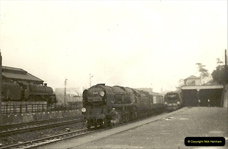 1955 to 1959 British Railways in Black & White. Local Bournemouth & Poole. (4)004