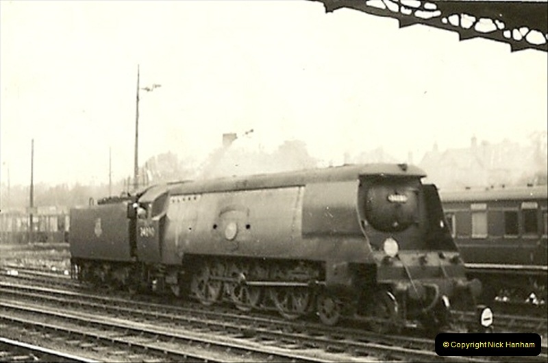 1955 to 1959 British Railways in Black & White. Local Bournemouth & Poole. (6)006