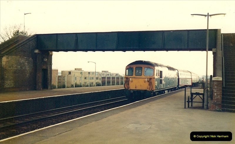 1981 May. Parkstone, Poole, Dorset.  (4)132