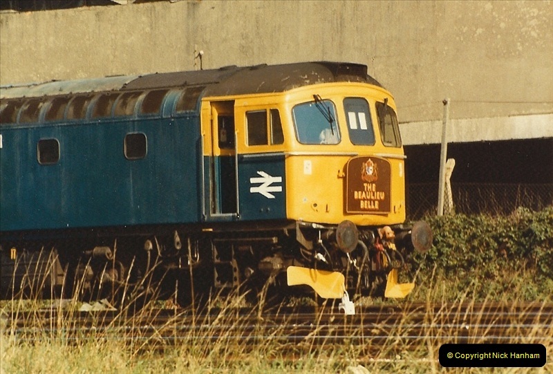1984-10-11 VSOE Stock @ Poole, Dorset.  (3)183