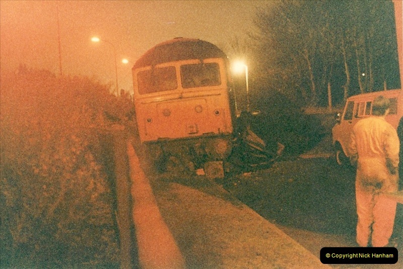 1985-12-11 47246 runs away from Bournemouth Depot. (3)302