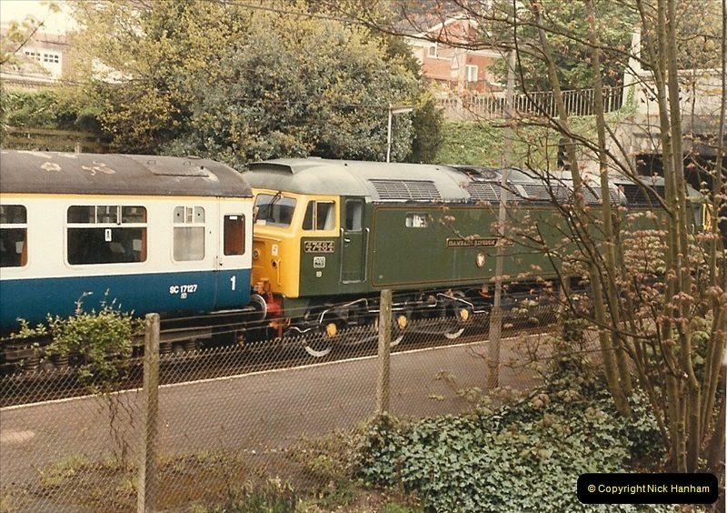 1985 May. Parkstone, Poole, Dorset.  (2)334