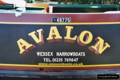 2002-Kennet-Avon-Canal-and-The-River-Avon-narrow-boat-trip-with-friends.-5-Staverton-Marina-Trowbridge-Wiltshire.-005