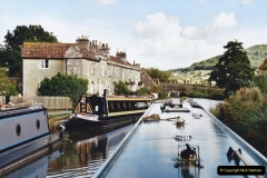 2002-Kennet-Avon-Canal-and-The-River-Avon-narrow-boat-trip-with-friends.-89-Bathampton.-089