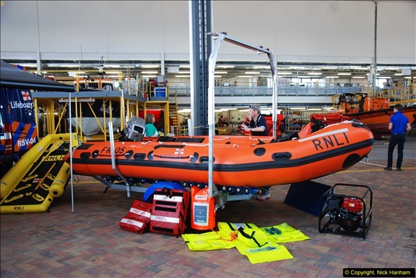 2015-06-22 RNLI Open Day including the new lifeboat building facility.  (33)033