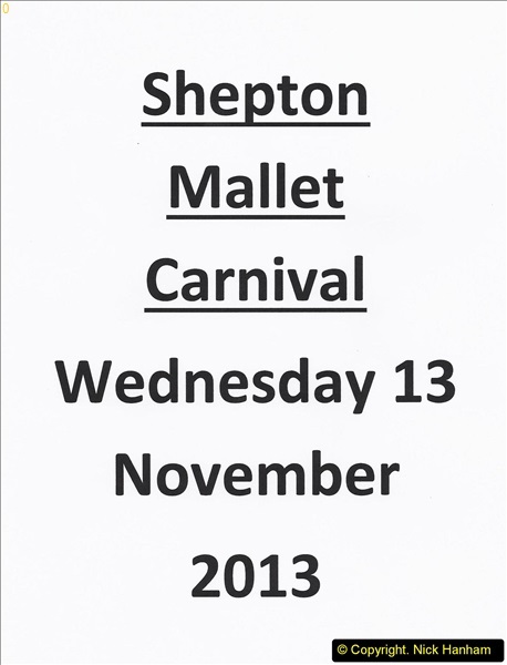 2013-11-13 Shepton Mallet, Somerset CARNIVAL.   (1)001
