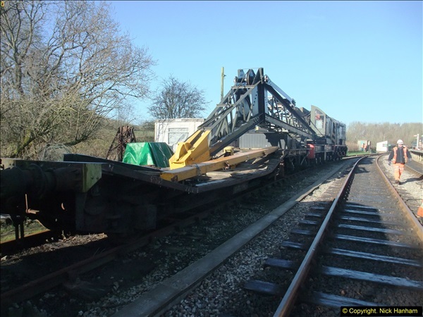 2016-02-15 SR Engineering work on the new section for the Wareham link.  (14)090