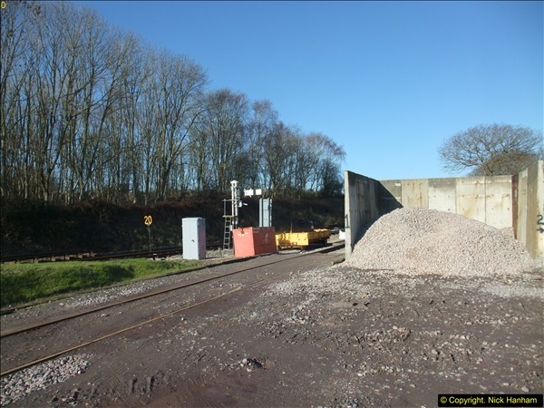 2016-02-15 SR Engineering work on the new section for the Wareham link.  (21)097