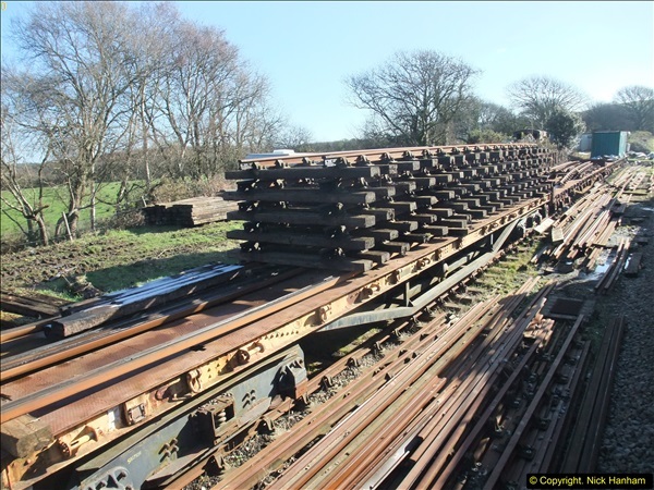 2016-02-15 SR Engineering work on the new section for the Wareham link.  (32)108