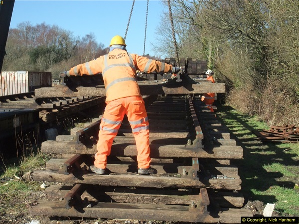 2016-02-15 SR Engineering work on the new section for the Wareham link.  (48)124
