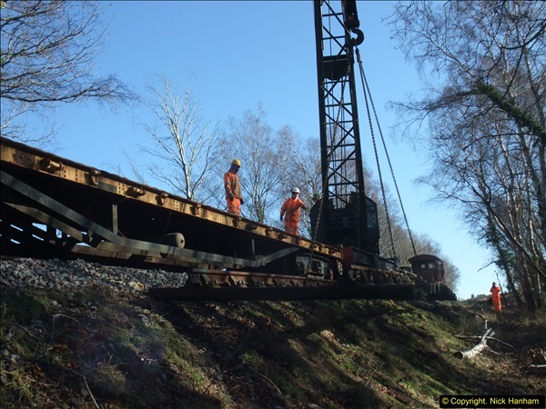 2016-02-15 SR Engineering work on the new section for the Wareham link.  (94)170