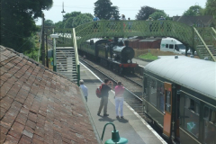 2016-07-21 DMU Turn and Warner Brothers film site set up at Swanage. (18)0299