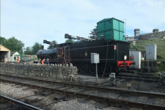 2016-07-21 DMU Turn and Warner Brothers film site set up at Swanage. (2)0283