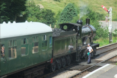 2016-07-21 DMU Turn and Warner Brothers film site set up at Swanage. (21)0302