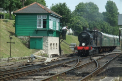 2016-07-21 DMU Turn and Warner Brothers film site set up at Swanage. (51)0332