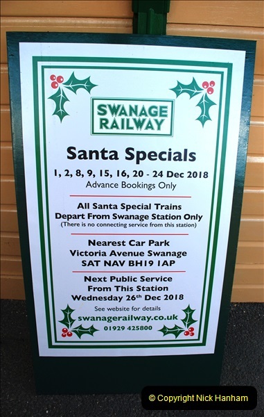 2018-12-08 Santa Specials at Swanage and Norden.  (100)100