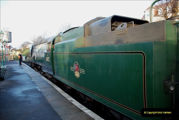 2018-12-08 Santa Specials at Swanage and Norden.  (35)035