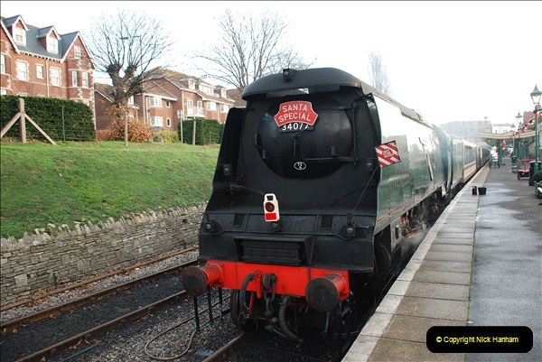 2018-12-08 Santa Specials at Swanage and Norden.  (48)048