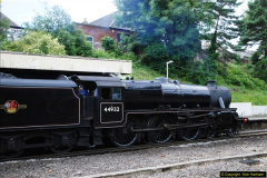 2014-07-05 Black 5 44932 at Pokesdown, Bournemouth, Dorset.  (11)203