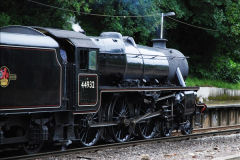 2014-07-05 Black 5 44932 at Pokesdown, Bournemouth, Dorset.  (13)205