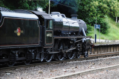2014-07-05 Black 5 44932 at Pokesdown, Bournemouth, Dorset.  (14)206