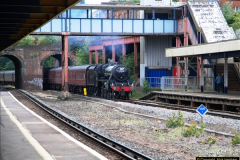 2014-07-05 Black 5 44932 at Pokesdown, Bournemouth, Dorset.  (2)194