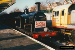 1994-12-04 Santa Specials driving the M7. (4)0126
