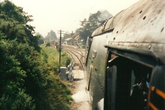 1995-08-12 First trains to Norden. Your Host acting as Inspector in the capacity of CSO.  (6)0235